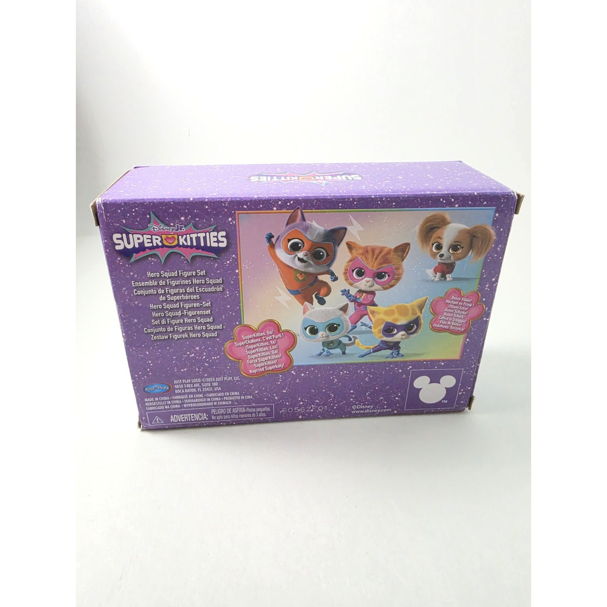 Disney Junior Super Kitties Hero Squad 5-Piece Figure Set NEW