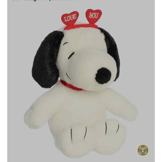 Aurora Snoopy “Love On The Mind” Plush – 9 Inch