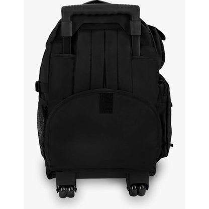 Everest Deluxe Wheel Backpack Rolling Carry on Travel Luggage Travel Bag