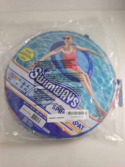 SwimWays Papasan float folded