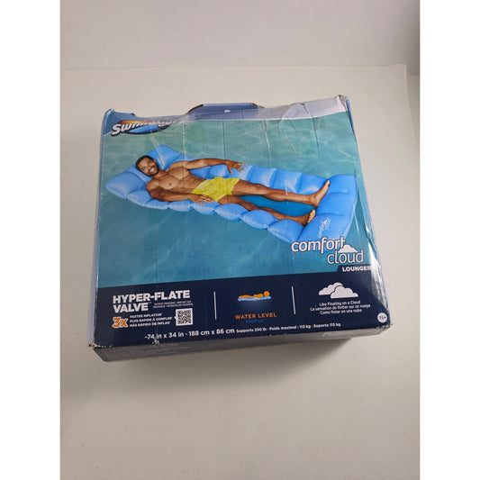 Swimways Comfort Cloud Pool Lounger - Fast Inflation