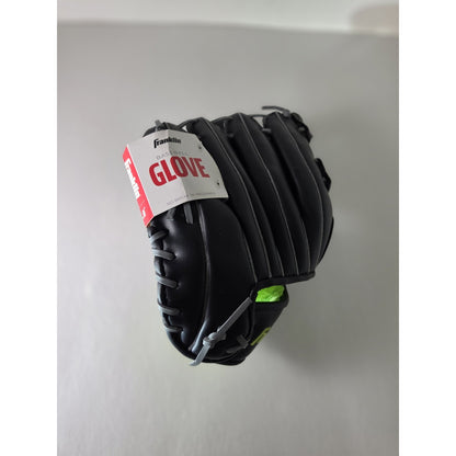 Franklin Sports Field Master 12in Baseball Softball Glove Right Hand Throw Black