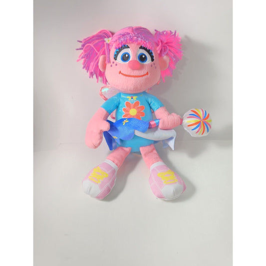 Sesame Street Abby Cadabby Plush with LED Wand, Toddler Doll with Nightlight, Se