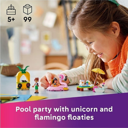 LEGO Friends Unicorn & Flamingo Pool Party 42658