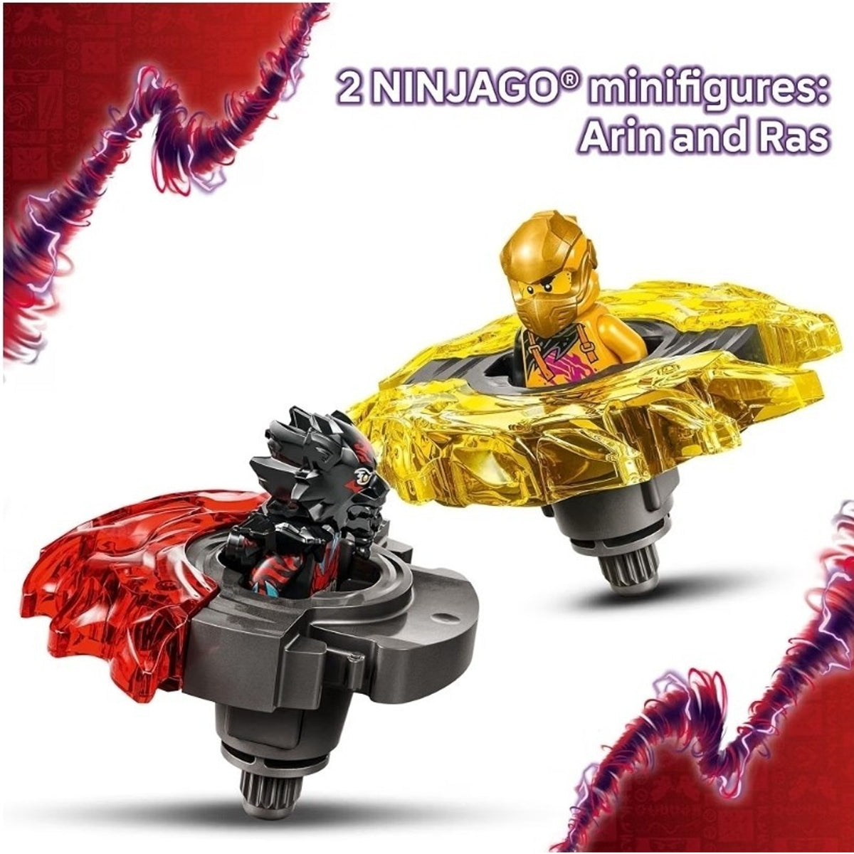 Brand New LEGO NINJAGO Dragons Rising Dragon Spinjitzu Battle Pack (71826)