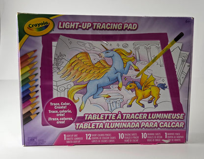 Light up tracing pad