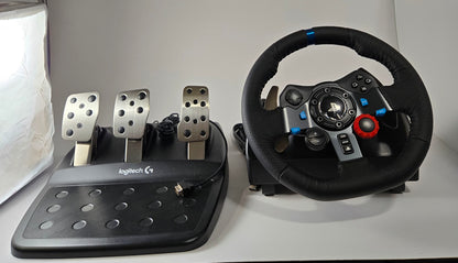Logitech G29 Driving Force Steering Wheel & Pedals Combo for PS5/PS4/PC