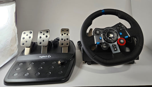 Logitech G29 Driving Force Steering Wheel & Pedals Combo for PS5/PS4/PC