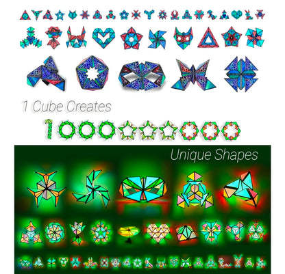 TOSY Magnet Pyramid STEM Toy – Open Box (Box Damaged)