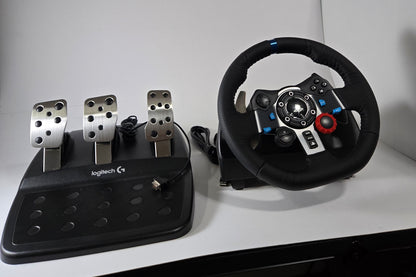 Logitech G29 Driving Force Steering Wheel & Pedals Combo for PS5/PS4/PC