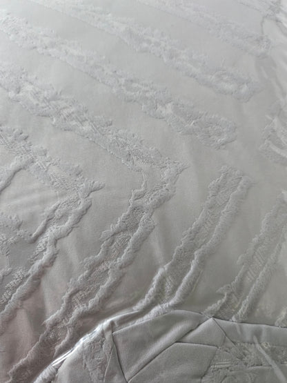 Andency Light Grey California King Comforter Set