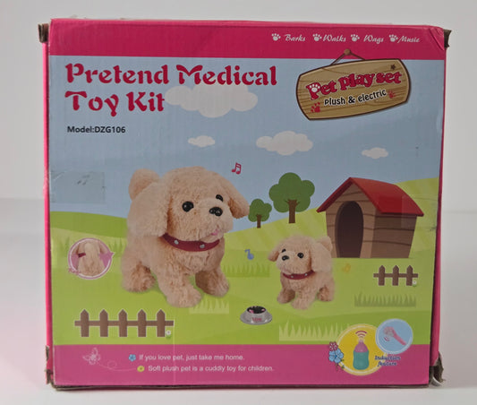 Koonie Toy Dog Pretend Medical Toy Dog