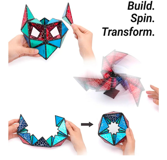 TOSY Magnet Pyramid STEM Toy – Open Box (Box Damaged)