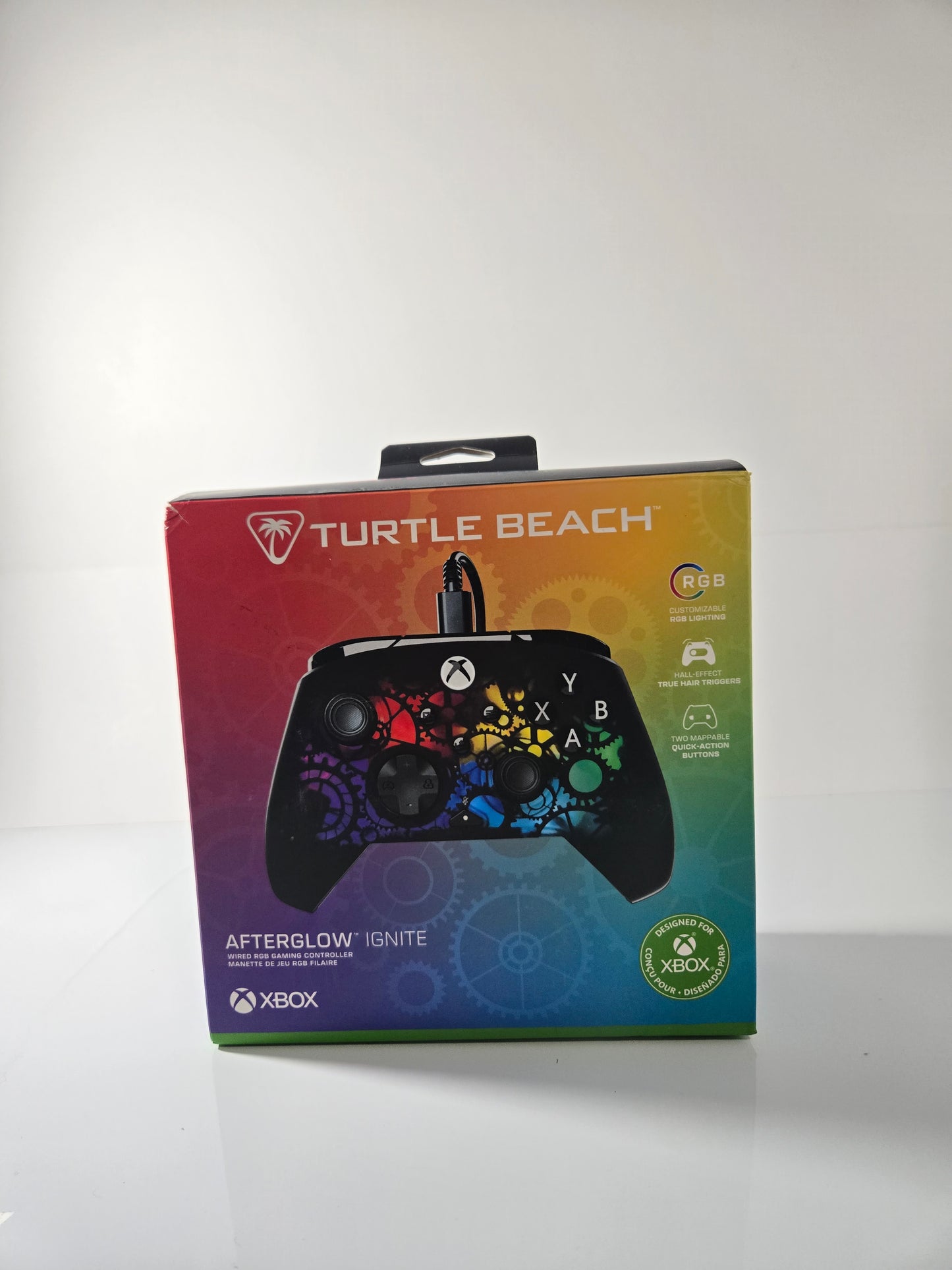 Turtle Beach Afterglow Ignite wired RGB controller box for Xbox and PC