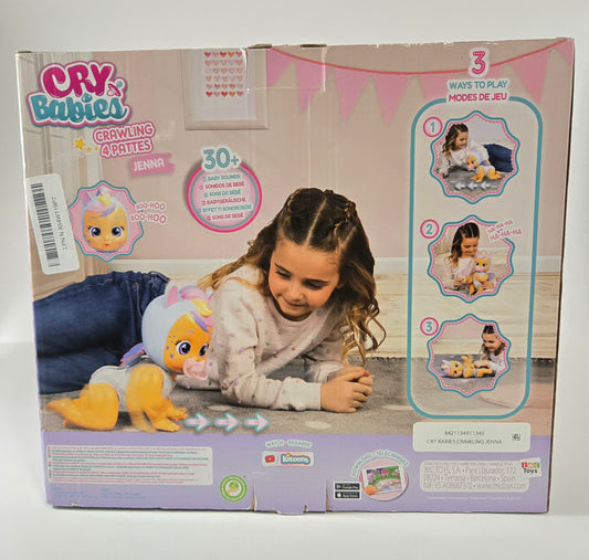 Cry Babies Jenna | Interactive Baby Doll with Water Tears