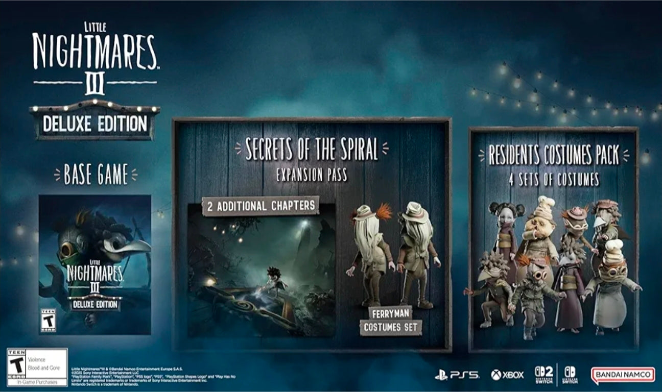Little Nightmares III Deluxe Edition – PS5 (Open Box)