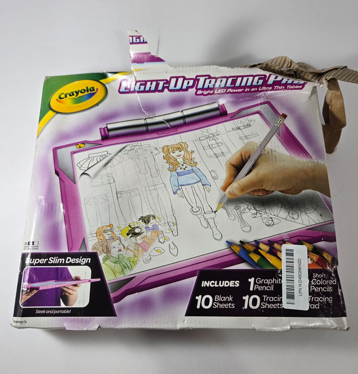 Light up tracing pad