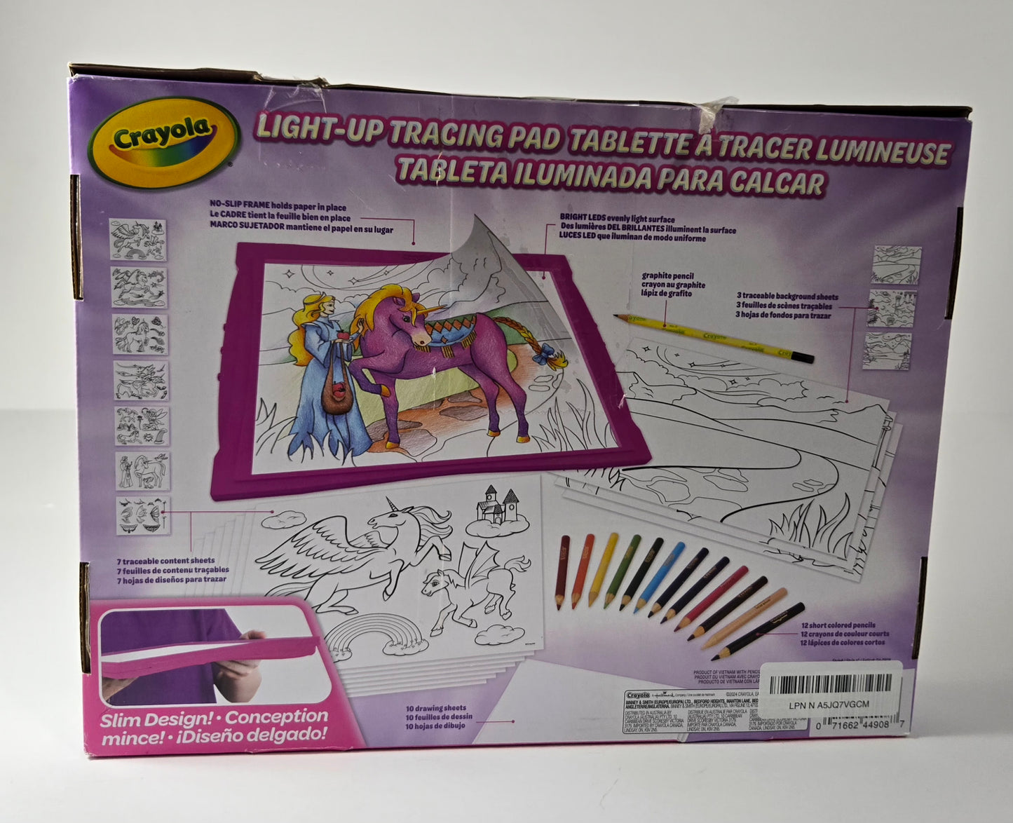 Light up tracing pad