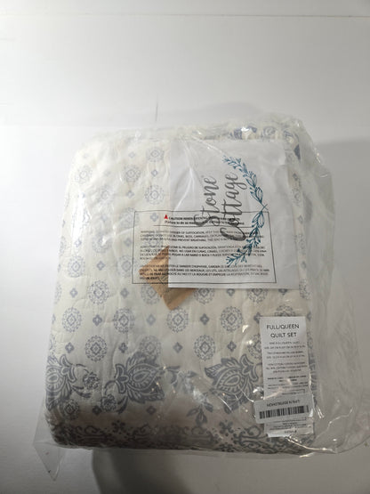 Stone Cottage- Queen Quilt Set