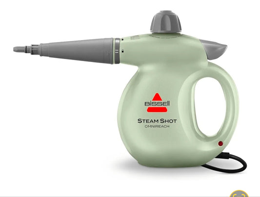 BISSELL Steam Shot Omnireach handheld steam cleaner with long nozzle