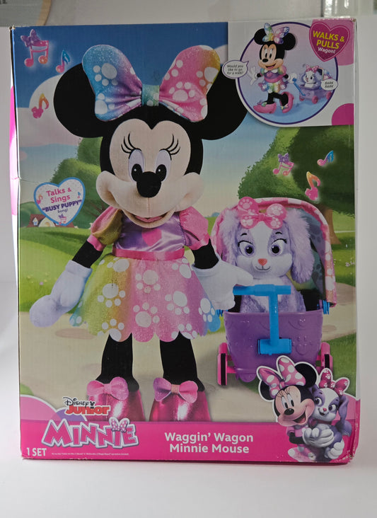 Waggin Wagon Minnie Mouse