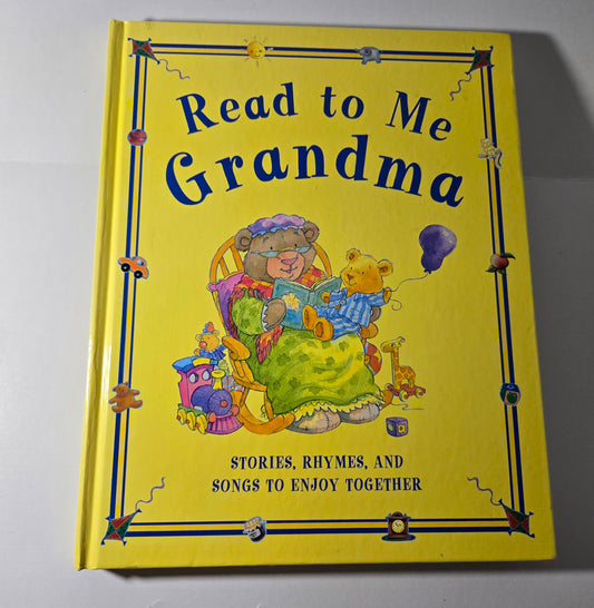 Read to Me Grandma Book – Storytime Keepsake for Kids